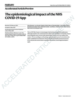 Epidemiological impacts of the NHS COVID-19 app in England and Wales throughout its first year